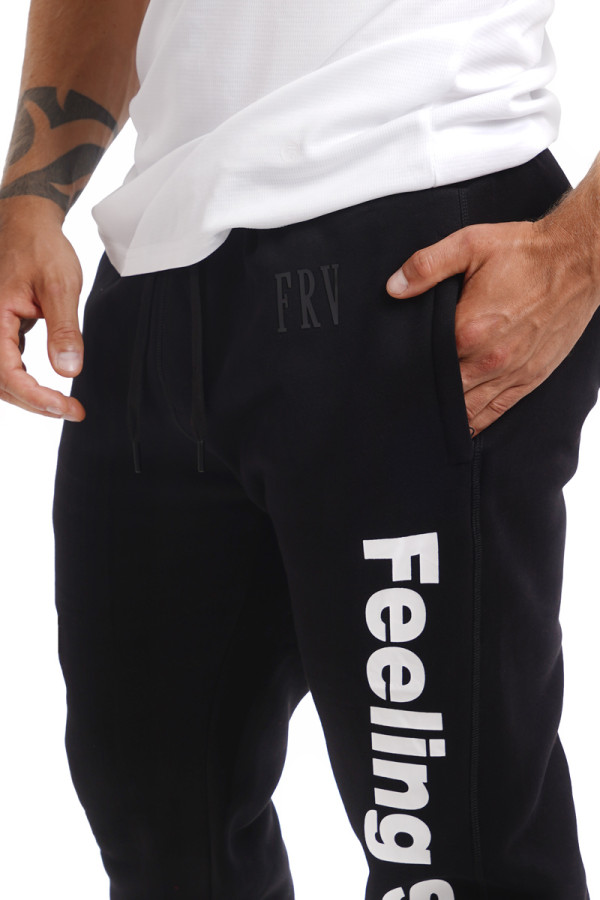 Спортивні штани чоловічі Freever NF 8830 чорні, Фото №3- freever.ua
