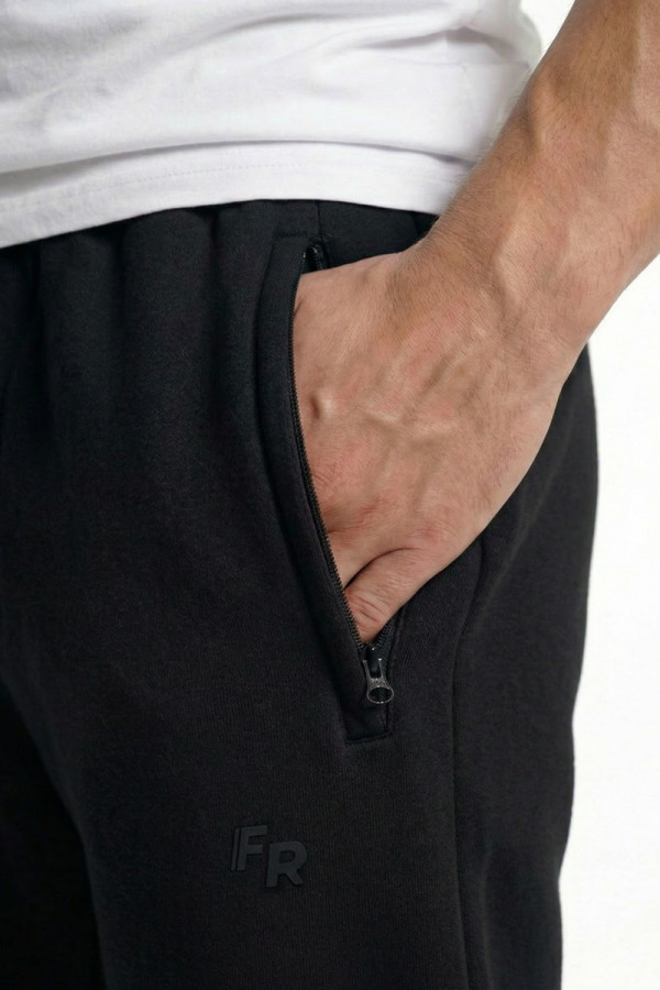 Мужские спортивные брюки Freever NF 8832 чёрные, Фото №2- freever.ua