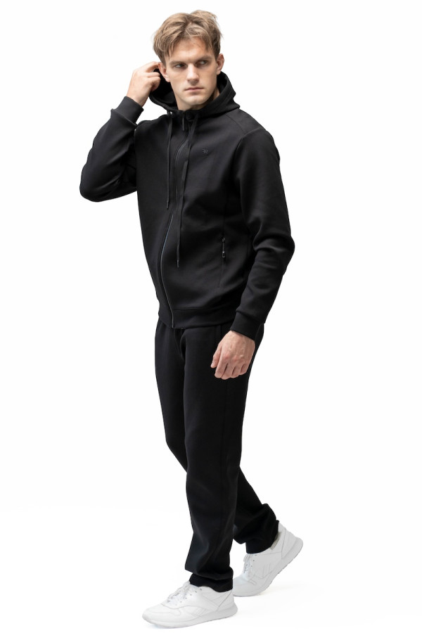 Спортивний костюм чоловічий Freever 8420-8837 чорний, Фото №4- freever.ua