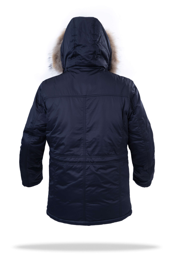Куртка мужская зимняя  J8865 синяя, Фото №4 - freever.ua