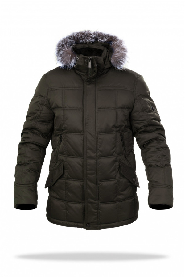 Куртка мужская зимняя  J9022 хаки, Фото №2 - freever.ua