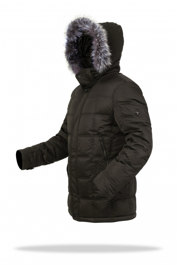 Куртка чоловіча зимова J9022 хакі, Фото №3 - freever.ua