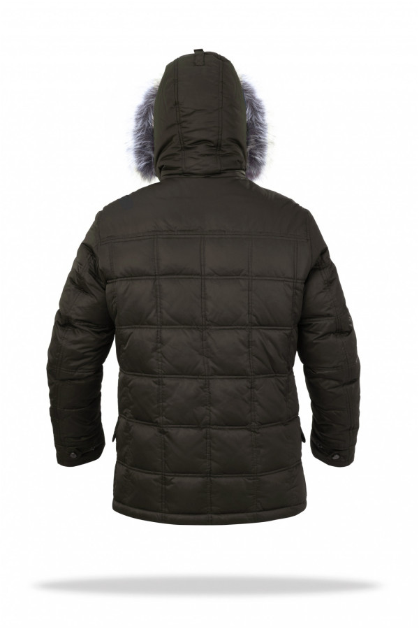 Куртка чоловіча зимова J9022 хакі, Фото №4 - freever.ua