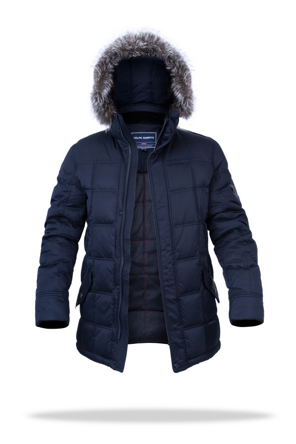 Куртка чоловіча зимова J9022 синя - freever.ua