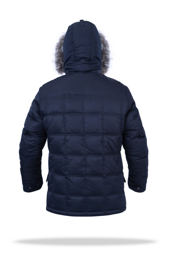 Куртка чоловіча зимова J9022 синя, Фото №4 - freever.ua