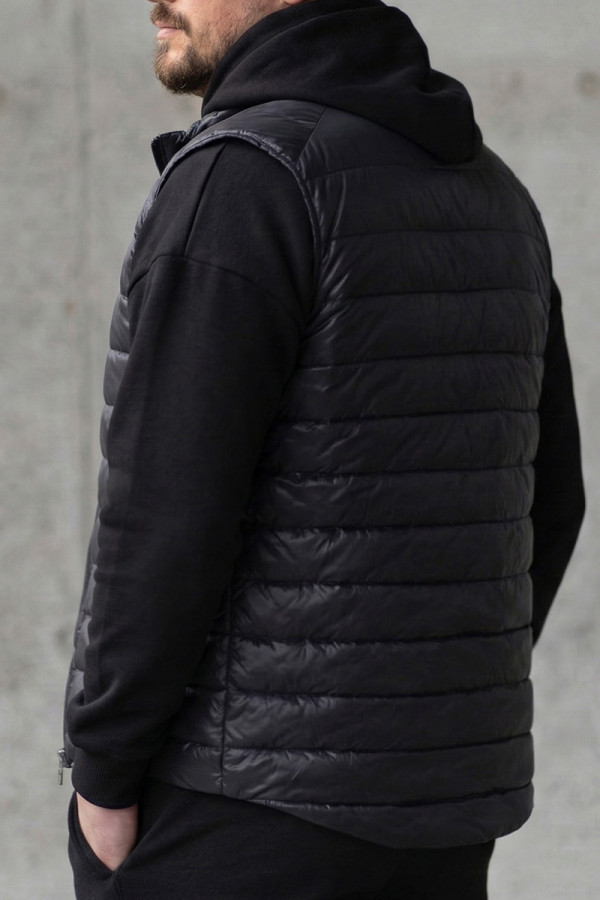 Жилетка пуховая мужская Freever NF 916 черная, Фото №6- freever.ua