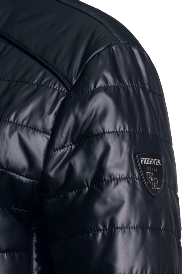 Демісезонна куртка чоловіча Freever NF 9206 синя, Фото №5- freever.ua
