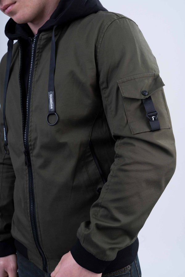 Куртка мужская демисезонная  J9905 хаки, Фото №3 - freever.ua