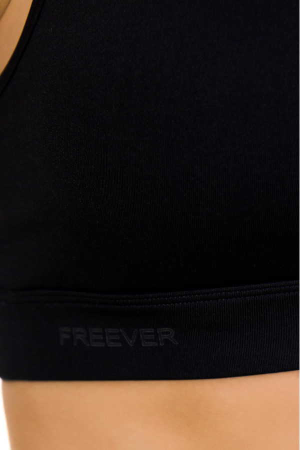 Топ для фітнесу жіночий Freever GF b1003 чорний, Фото №7 - freever.ua