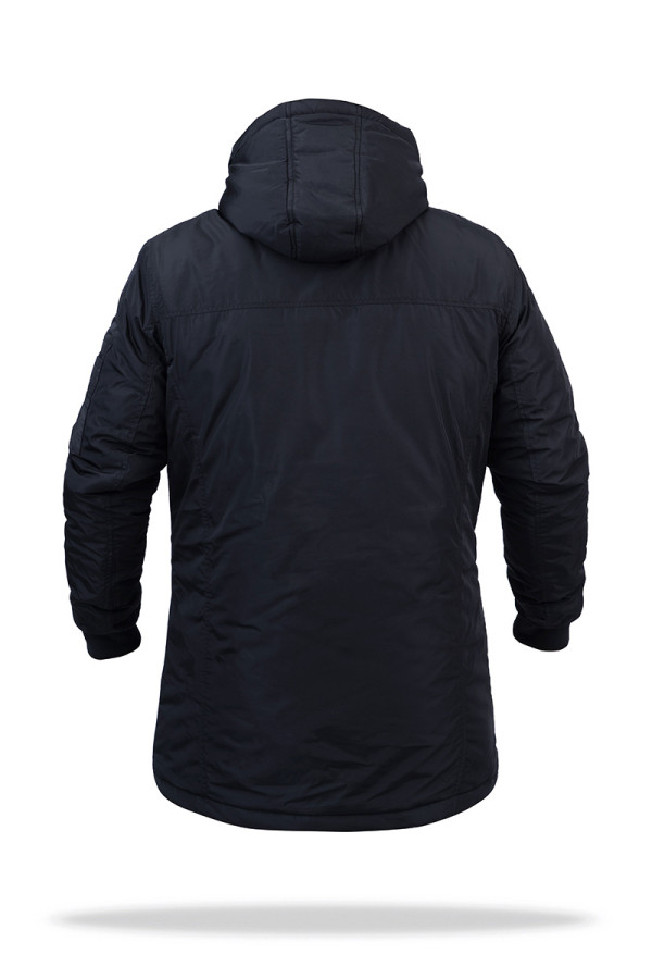 Куртка мужская демисезонная  J1022 черная, Фото №4 - freever.ua