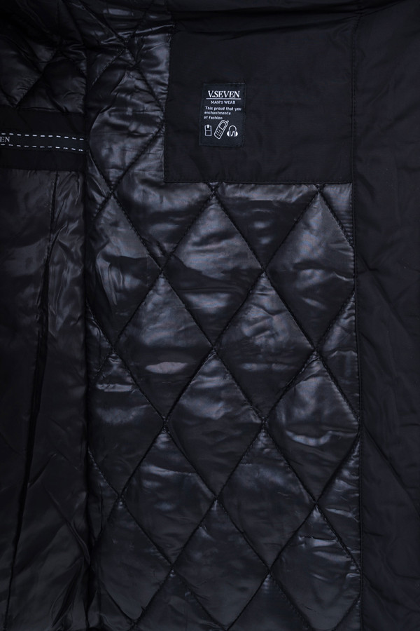 Куртка чоловіча демісезонна J1022 чорна, Фото №5 - freever.ua