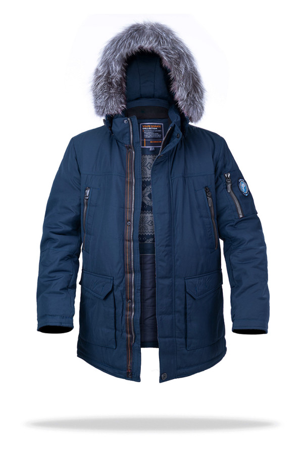 Куртка чоловіча зимова J8017 бордова - freever.ua