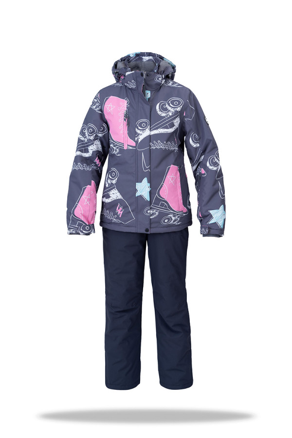 Дитячий лижний костюм FREEVER SF 21602-2 сірий - freever.ua