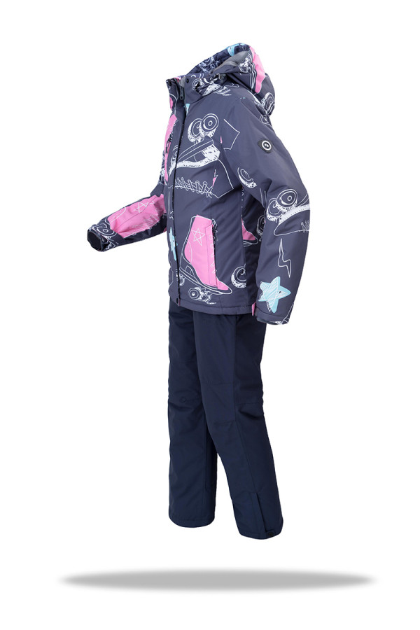 Детский лыжный костюм FREEVER SF 21602-2 серый, Фото №2 - freever.ua