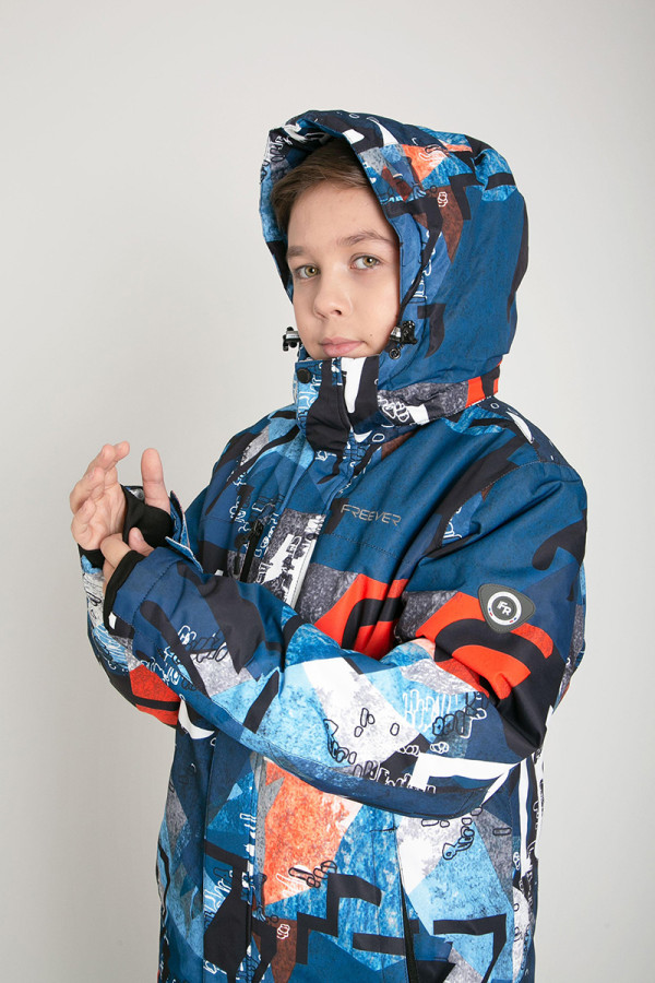 Детский лыжный костюм FREEVER SF 21675-1 мультиколор, Фото №5 - freever.ua