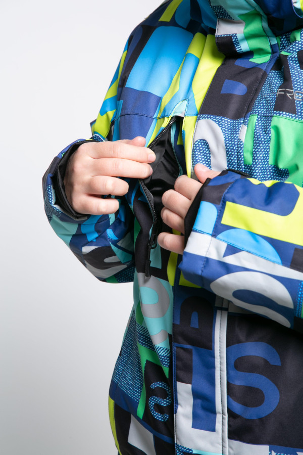 Гірськолижна куртка дитяча Freever SF 21676 мультиколор, Фото №3 - freever.ua