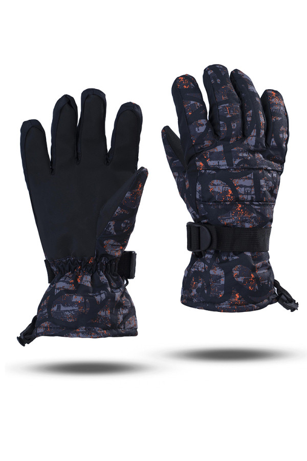 Гірськолижні рукавички чоловічі Freever GF 10 чорні