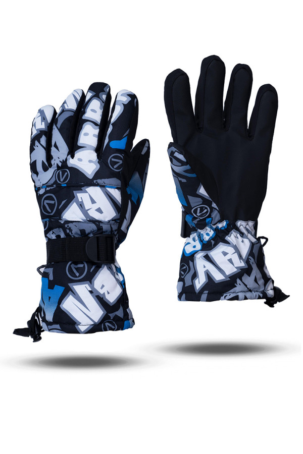 Гірськолижні рукавички чоловічі Freever GF 10 блакитні