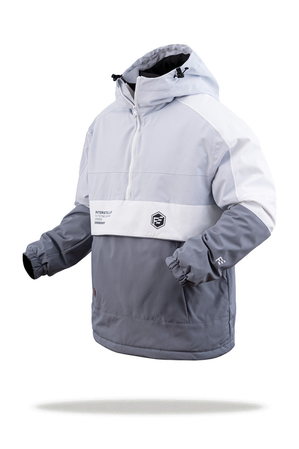 Куртка анорак чоловіча Freever AF 21707 сіра, Фото №4 - freever.ua