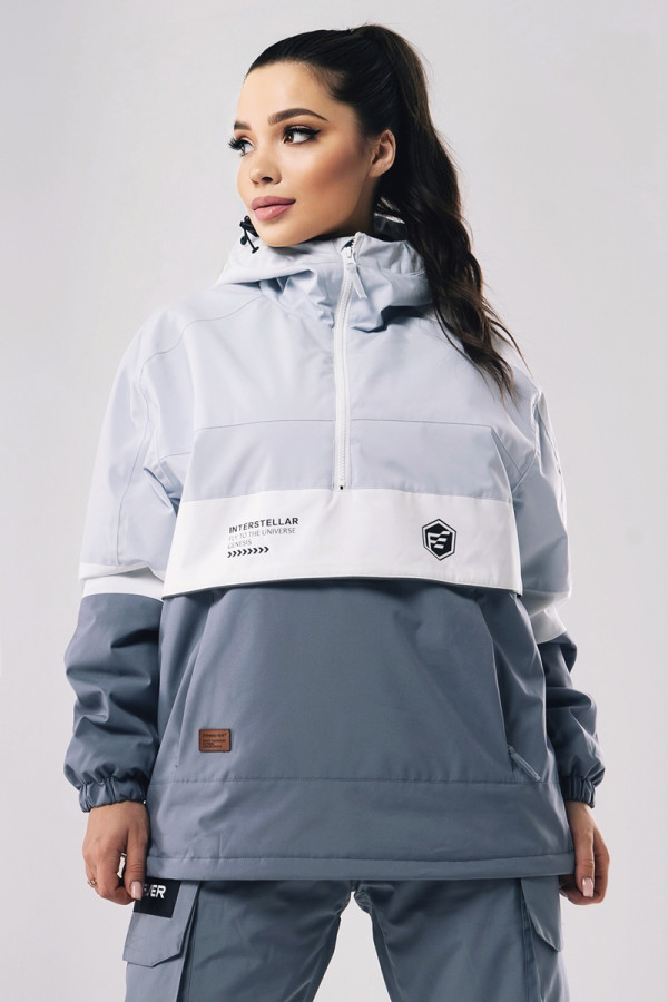 Куртка анорак жіноча Freever AF 21707 сіра
