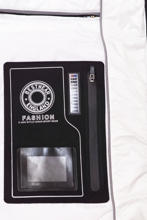 Куртка женская трансформер Freever UF 23033 белая, Фото №6- freever.ua