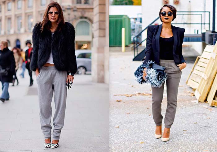 Tapered sweatpants